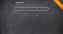 Desktop Screenshot of gotchiworld.de